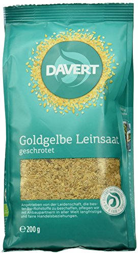 Davert Goldgelbe Leinsaat, 6er Pack (6 x 200 g)