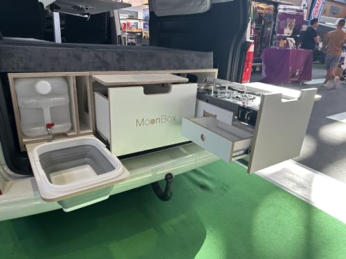 MoonBox Campingbox Schlafsystem Camping Van/Bus Typ 115 Modify Weiß