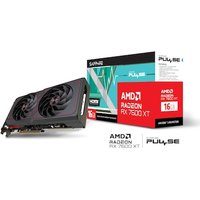 SAPPHIRE AMD Radeon RX 7600 XT PULSE Gaming OC Grafikkarte 16GB GDDR6 HDMI/DP