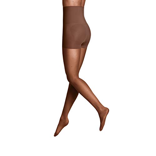 ITEM m6 - INVISIBLE Control Top TIGHTS Damen | milk chocolate | L | L2 | Strumpfhose im 15 DEN Look