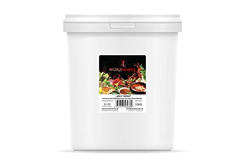Tapas - Marinade, Spicy Tapas Dipp Gewürz Taps - Soße für spanische Spezialitäten aus Fleisch & Gemüse. PP - Eimer 15KG
