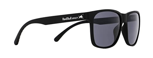 Red Bull Spect Eyewear Unisex Earle Sonnenbrille, matt Soft Touch Black, Large
