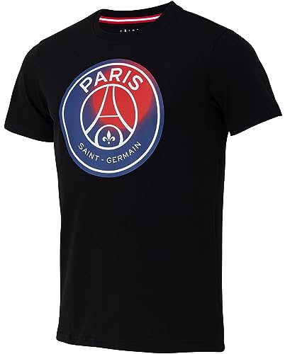 PARIS SAINT-GERMAIN T-Shirt PSG – Offizielle Kollektion, Schwarz , XL
