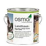 Osmo Landhausfarbe 2,5 l, steingrau