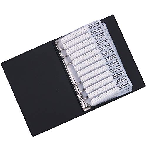 Fasizi Kondensator 0805 (0,5pF-10uF) 92 Wert x 50 Stück = 4600 SMD SMT Kondensator Combo Probebuch Kit