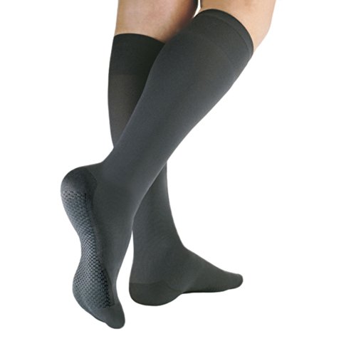 Solidea Relax Unisex Therapeutic Knee-High Socks - Medium Compression - Medium Black