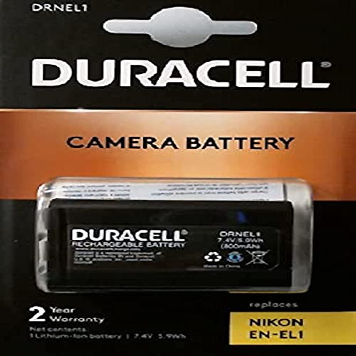 Duracell EN-EL1 Kamera-Akku ersetzt Original-Akku NP-8 7.4 V 750 mAh