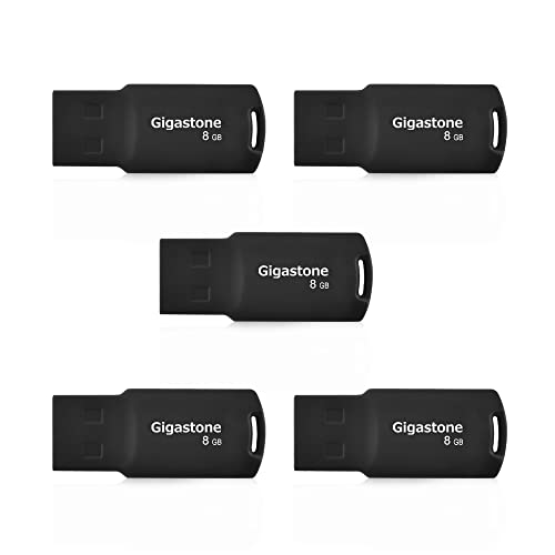 Gigastone USB 2.0 Flash-Laufwerk, 8 GB, 5 Stück