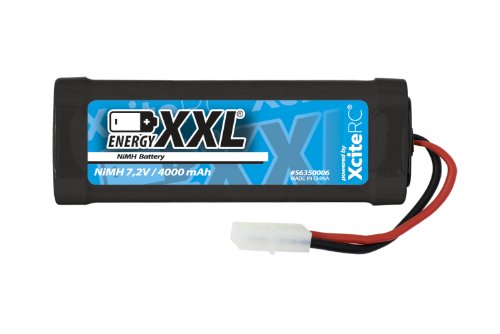 XciteRC 56350006 - Energy XXL Nimh Batterie Stick, JST-Anschlußstecker, 7.2 V, 4000 mAh