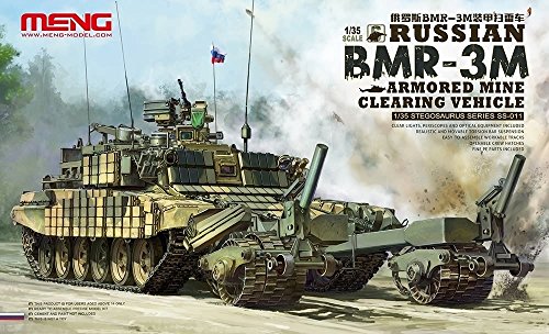 MENG SS-011 Modellbausatz Russian BMR-3M Armored Mine Clearing Veh