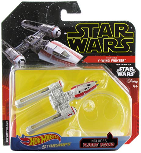Hot Wheels Star Wars Starships The Rise of Skywalker Resistance Y-Wing Fighter