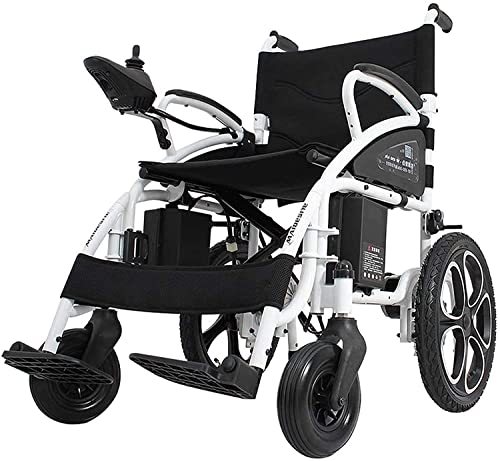 BOCbco Tragbarer, intelligenter, Leichter, Faltbarer elektrischer Rollstuhl-Roller, motorisierter Rollstuhl mit Zwei Modi für Erwachsene, zusammenklappbare, langlebige Elektrorollstühle