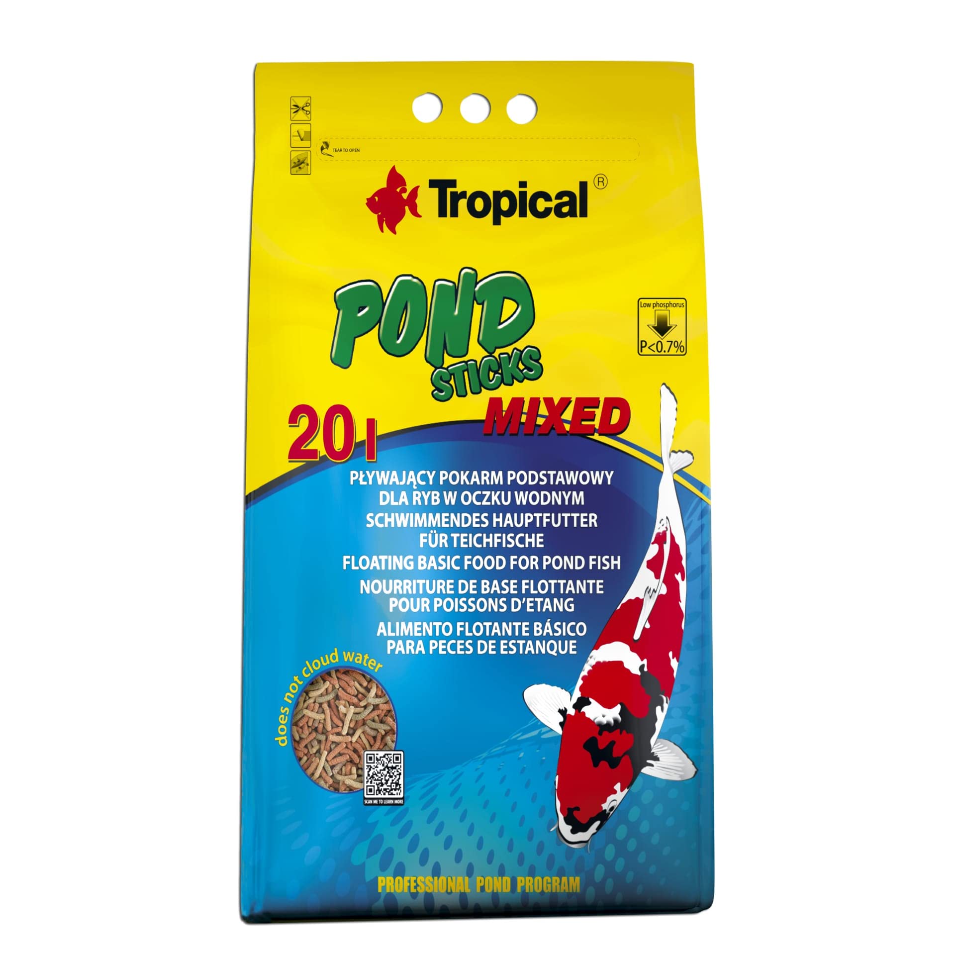 Tropical Tadeusz Ogrodnik Pond Sticks Mix - 1600 g