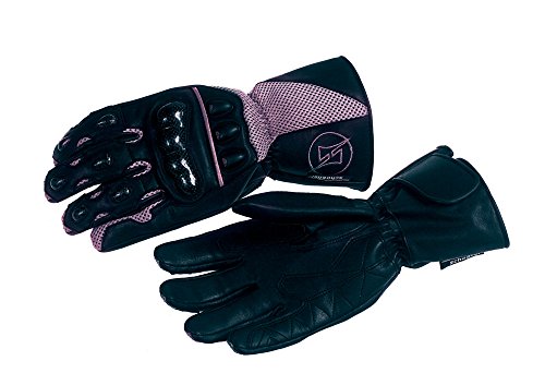 Handschuhe aus Leder Air Protektoren Carbon Größe XL