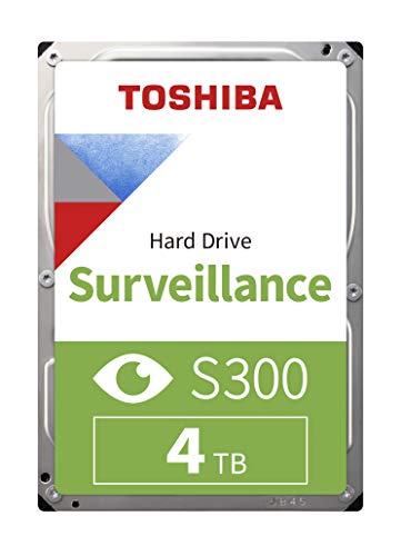 Toshiba hdwt140uzsva - Internal HDD 3,5-(4 TB Überwachung S300 7200 RPM, 128 MB Bulk), Schwarz