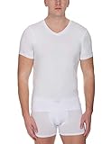 bruno banani Herren V-Shirt Infinity Unterhemd, Weiß (Weiß 001), X-Large (Herstellergröße: XL)