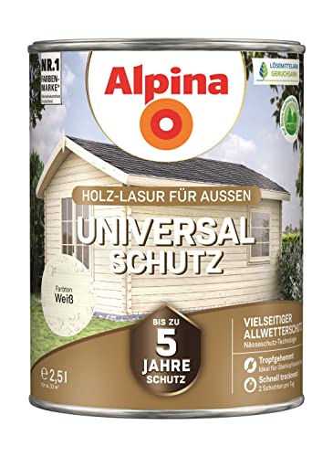 Alpina Universalschutz Holzlasur 4 l, kiefer