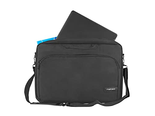 NATEC Laptop Bag Wallaroo 15,6" Black + Wireless Mouse