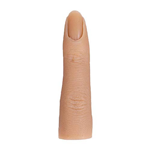Silikon Nagelübungsfinger 1:1 Schaufensterpuppe, weibliches Fingermodell, normale Haut