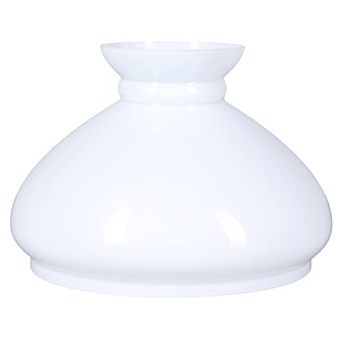 Petroleumglas opal weiß Ø 234mm Lampenglas Ersatzglas Petroleumlampe Glasschirm E27
