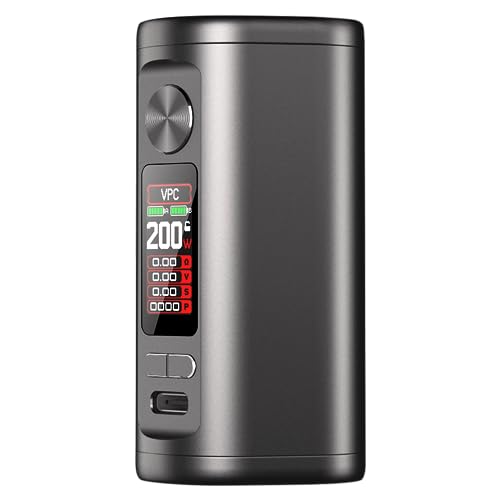 Hellvape Hell 200 Box Mod, Akkuträger, 200 Watt, gunmetal, ohne Nikotin