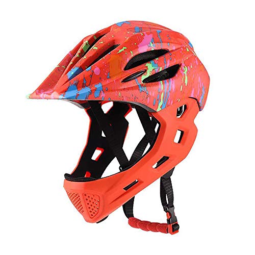 Jia Hu 1 x Integralhelm für Kleinkinder, für Fahrrad-Sboard, Kinder-Sicherheitshelm, für Outdoor-Sportarten