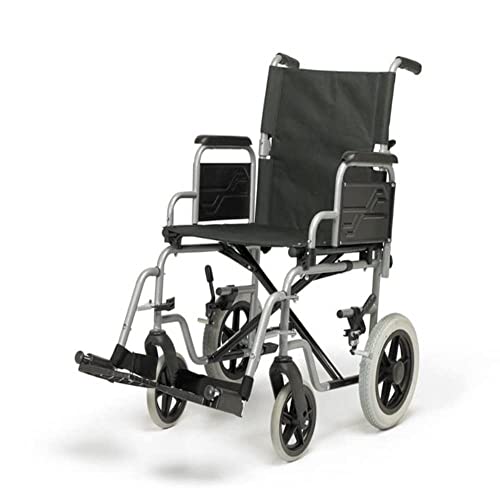 Patterson Medical Days Healthcare Rollstuhl, Fahrassistent, 41 cm Sitzbreite, schmaler Rahmen, gepolsterte Polsterung, mit abnehmbaren Armlehnen, pannensicheren Reifen