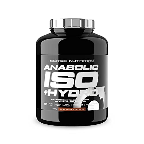Scitec Nutrition Anabolic Iso + Hydro, Whey Protein mit Kreatin, HMB, Maca und Aminosäuren, 2350 g, Schokolade