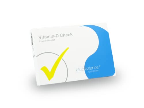 blue balance® Vitamin D Check - Test für Zuhause, Probenahme-Kit, Vitamin D Test