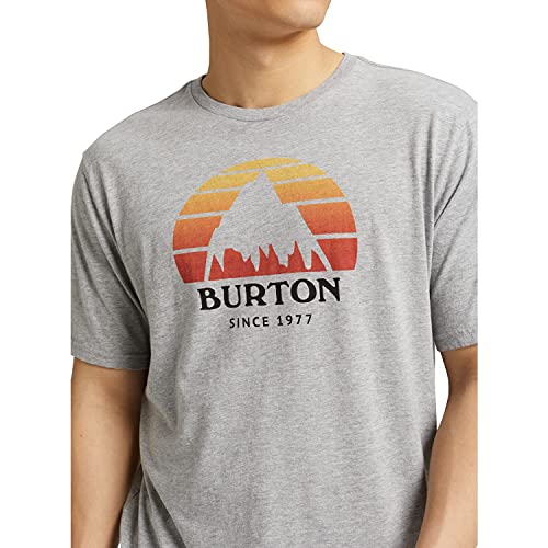 Burton Herren Underhill T-Shirt, Gray Heather, S
