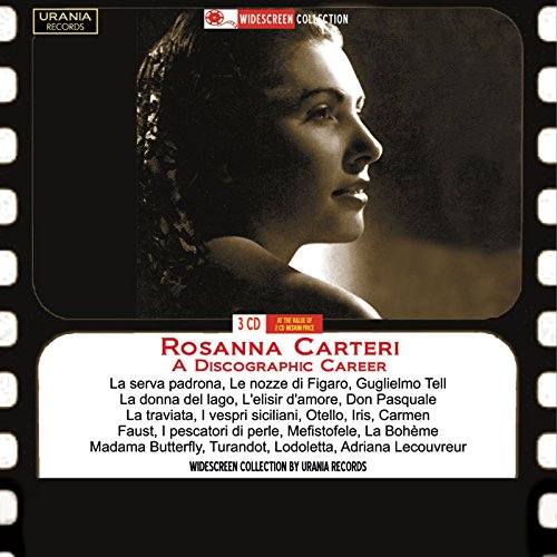 Rosanna Carteri: Diskographie Einer Karriere