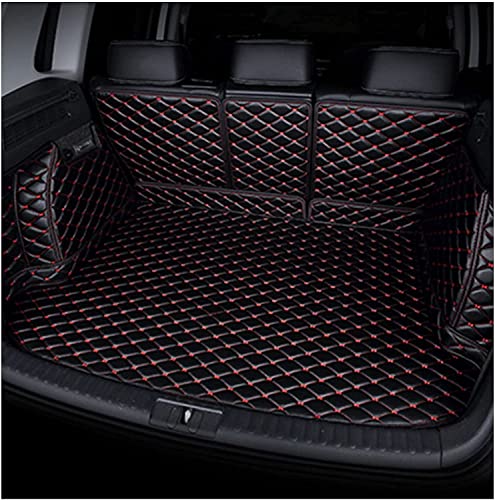Kofferraummatte, für Audi SQ8 TT S1, Kofferraum-Abdeckmatte, Innenzubehör,Black red