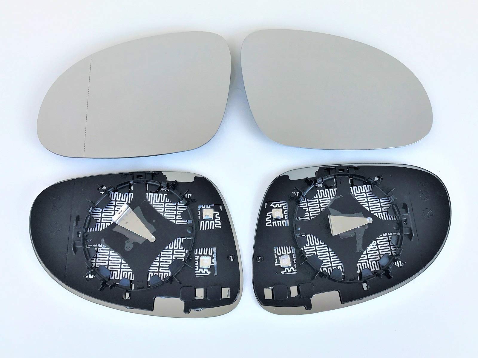 Spiegel Spiegelglas rechts und links beheizbar Passat 3B3 3B6 3C2 und 3C5 von 11/2003 bis 11/2010 für Außenspiegel elektrisch und manuell verstellbar geeignet