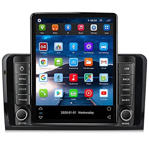 ERPENG Android 11 Autoradio Autonavigation 2 Din Für Mercedes Benz M-Class W164 GL-Class X164 ML GL GPS Radio Navigator Satellite Navigator 9.5" Mit Bluetooth Radio, Mirror Link, USB, AUX