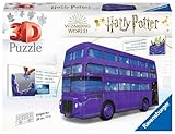 Ravensburger 3D Puzzle Knight Bus Harry Potter 11158 - Der Fahrende Ritter als 3D Puzzle Fahrzeug - 216 Teile - ab 8 Jahren