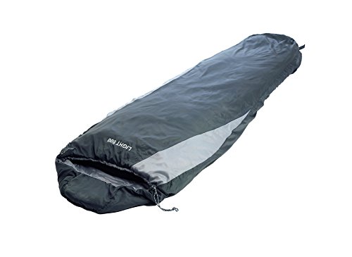 EXPLORER Schlafsack 210x75cm LIGHT800 Mumienschlafsack -6°C Outdoor Camping Kapuze Wandern Kompressionspacksack