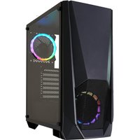 Xilence Xilent Blast X505.ARGB Gaming PC Gehäuse, RGB ATX Midi Tower, schwarz (XG141)