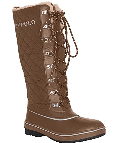 HV Polo Stiefel HVPGlaslynn Long Kunstpelz copper brown (eu_footwear_size_system, adult, numeric, medium, numeric_39)