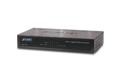 Action GSD-503 1000T 5P Planet Gigabit Ethernet Switch (1000Mbps, 5-Port)