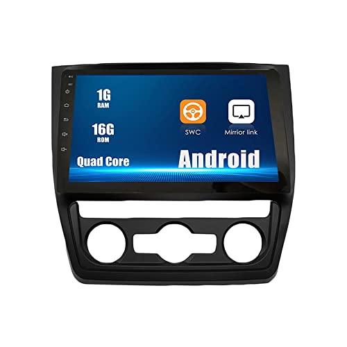 Android 10 Autoradio Autonavigation Stereo Multimedia Player GPS Radio 2.5D Touchscreen fürSKODA YETI 2009-2019
