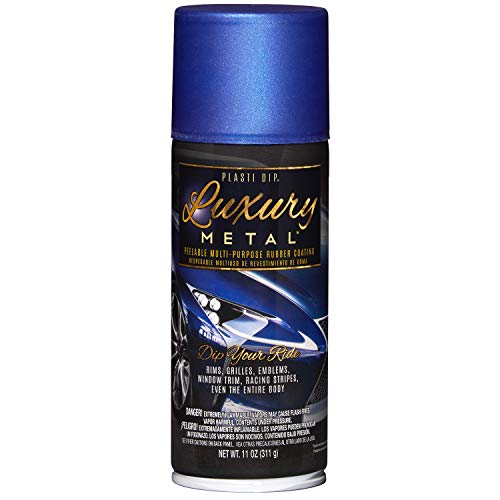 Plasti Dip Kunststoff/Gummifarbe – Spray – Luxus Metall (Ultraschall Blau Metallic)