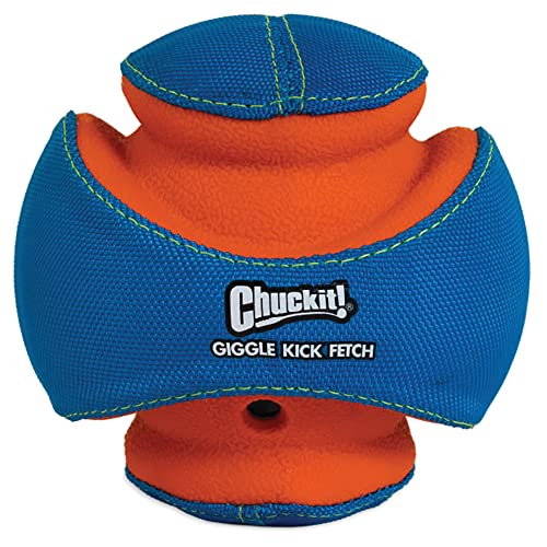 Chuckit Hundespielzeug Giggle Kick Apportierspielzeug, klein