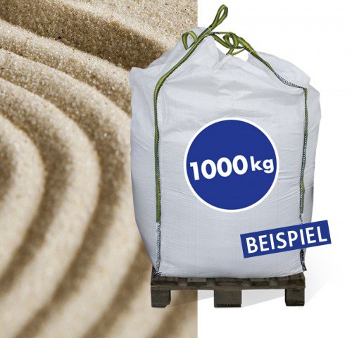 Hamann Spielsand Classic Big Bag 1000 kg - Für ein tolles Buddeln & Matschen halbe Palette
