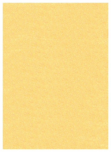 Ursus 3774678 - Fotokarton gold matt, DIN A4, 300 g/qm, 50 Blatt, durchgefärbt, hohe Farbbrillanz und Lichtbeständigkeit, aus frischzellulose, ideale Grundlage für kreative Bastelarbeiten