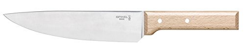 Opinel Parallele Chefmesser Messer, Buchenholz, Mehrfarbig, One Size