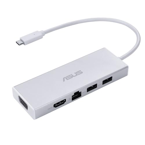 ASUS OS200 - USB 3.0 (3.1 Gen 1) Type-C - HDMI,RJ-45,USB 3.2 Gen 1 (3.1 Gen 1) Type-A,VGA - 2048 x 1