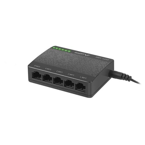 Lanberg Switch DSP1-1005 5-Port 1GB/S Desktop (DSP1-1005)