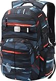 Nitro Hero Pack / großer trendiger Rucksack Tasche Backpack / mit gepolstertem Laptopfach und weiteren tollen Features / Schoolbag / Schulrucksack / 37L / Acid Dawn