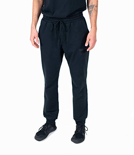Spalding Herren Activewear Marken Jogger Sweatpants Trainingshose, schwarz, X-Groß
