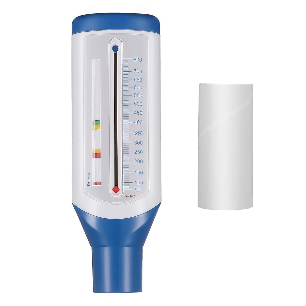 ULTECHNOVO Tragbares Persönliches Spirometer Peak Flow Expiratory Flow Meter